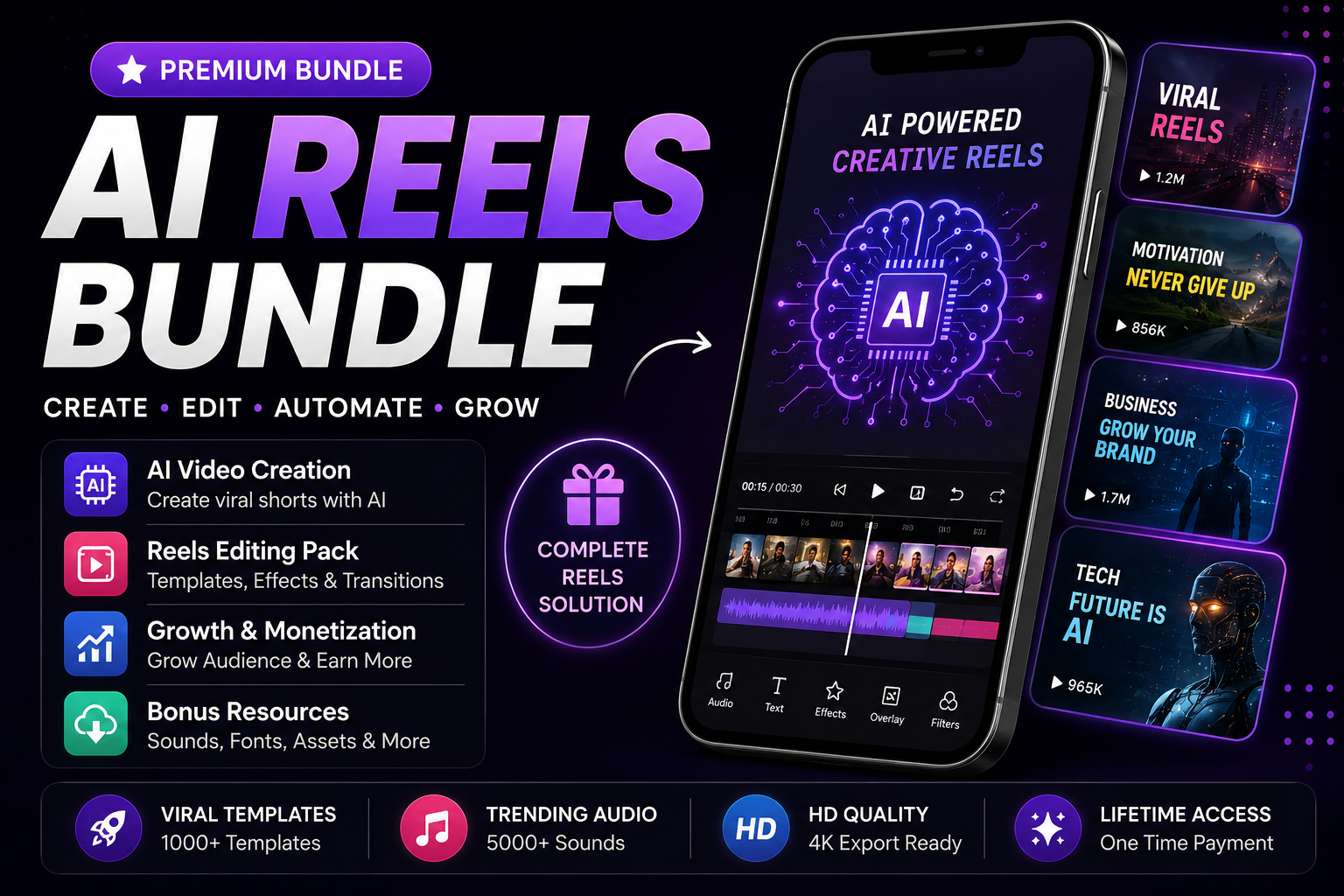 AI Generated Reels Bundle