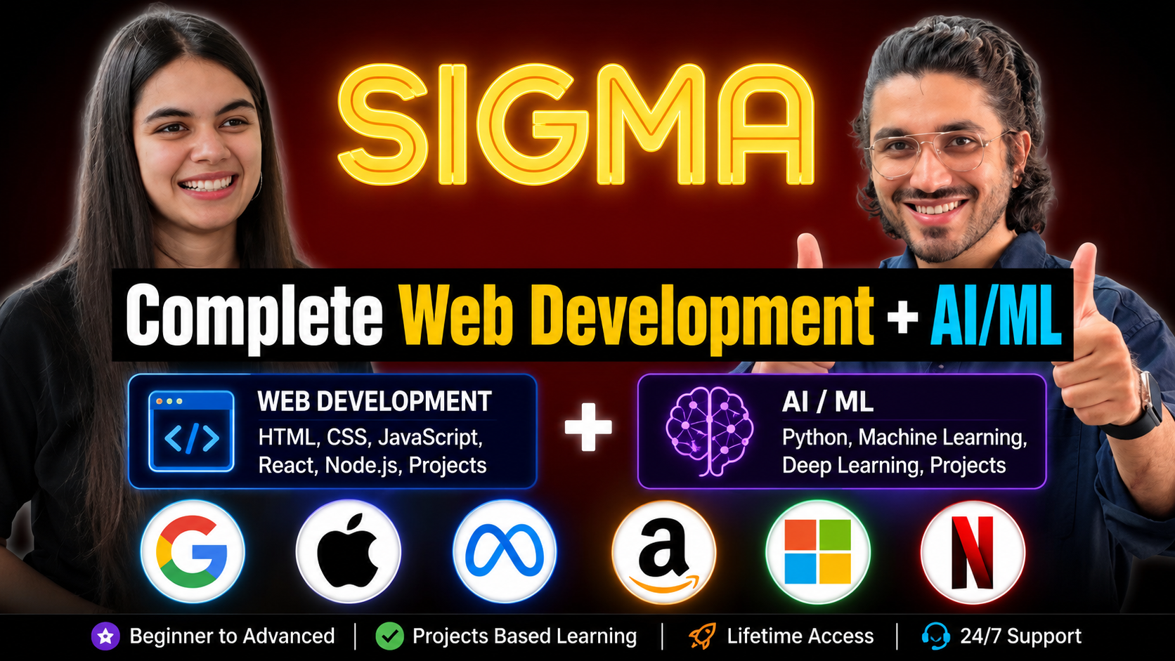 Web Development + AI/ML Combo