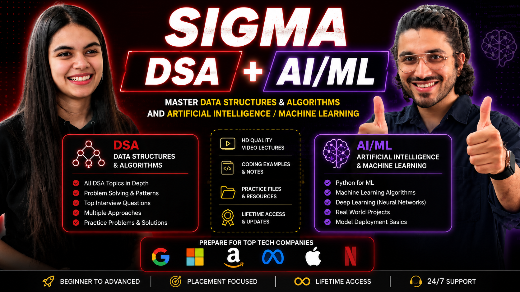 DSA + AI/ML Combo