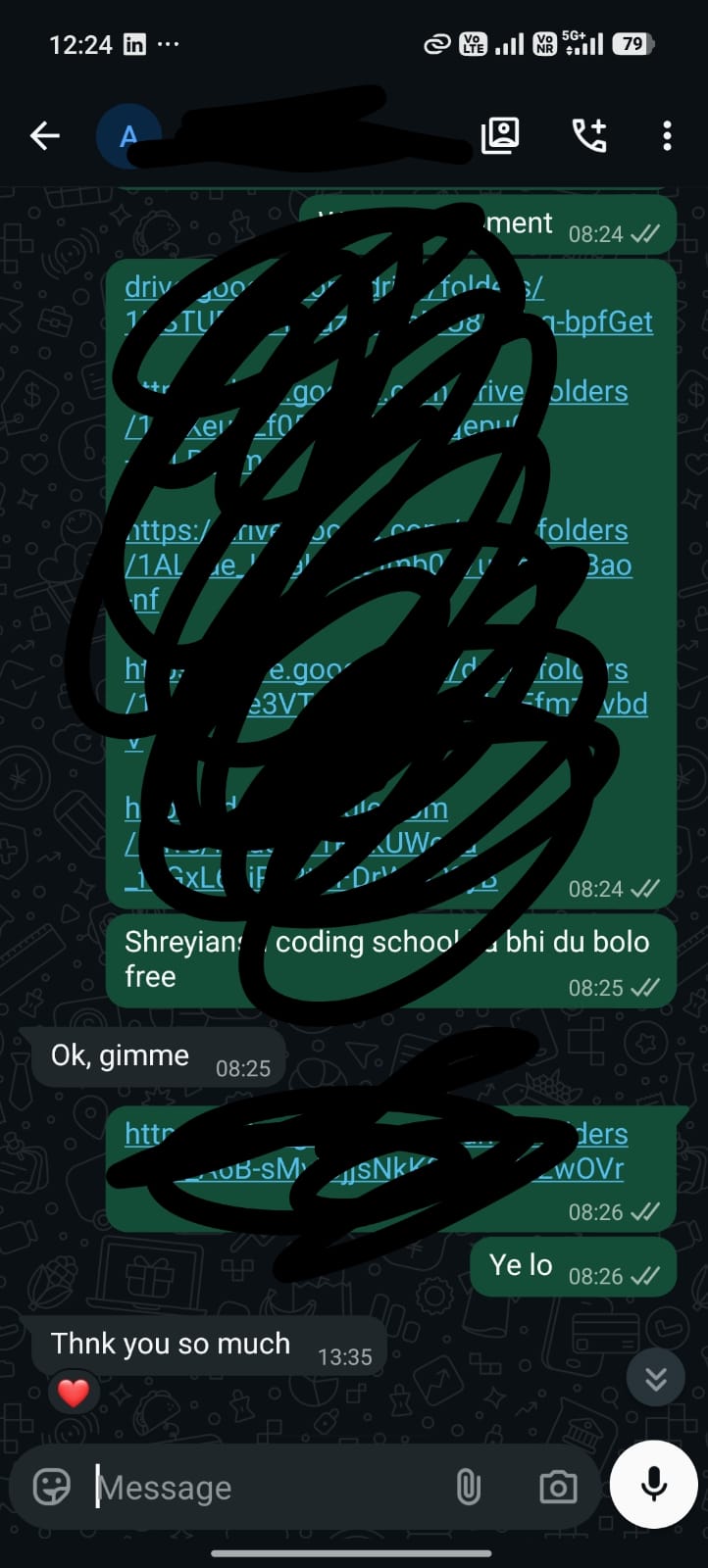 Student WhatsApp review 2